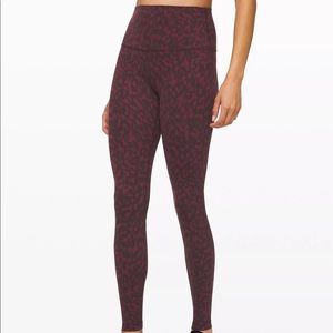 cheetah lululemon leggings.